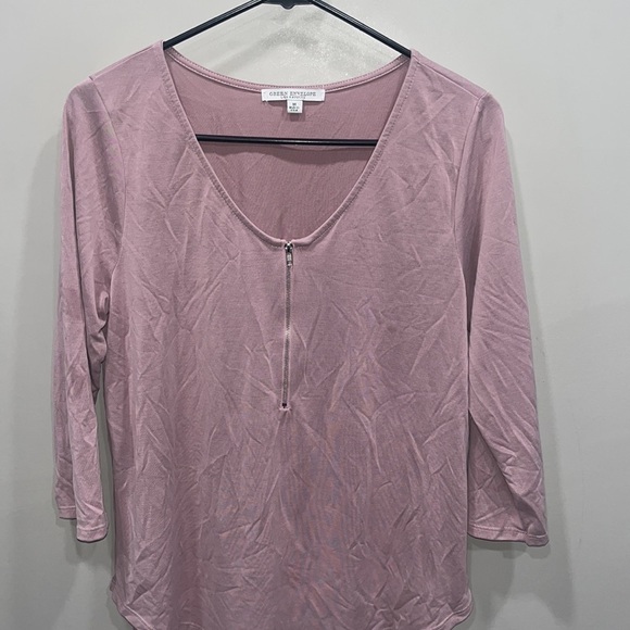 Green Envelope  Los Angeles medium half zip shirt - Picture 2 of 4